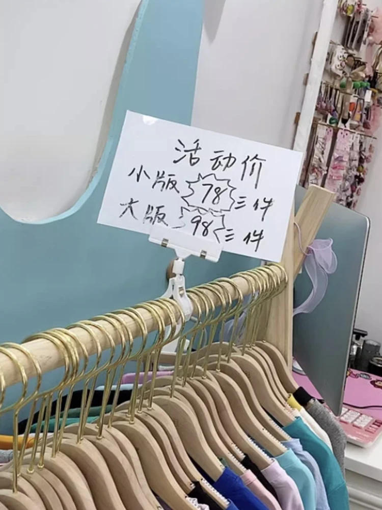 과일 가격 디스플레이 스탠드 슈퍼마켓 방수 지울 수 있는 라벨 야채 신선한 수생 제품 프로모션 카드, A5, 10 개