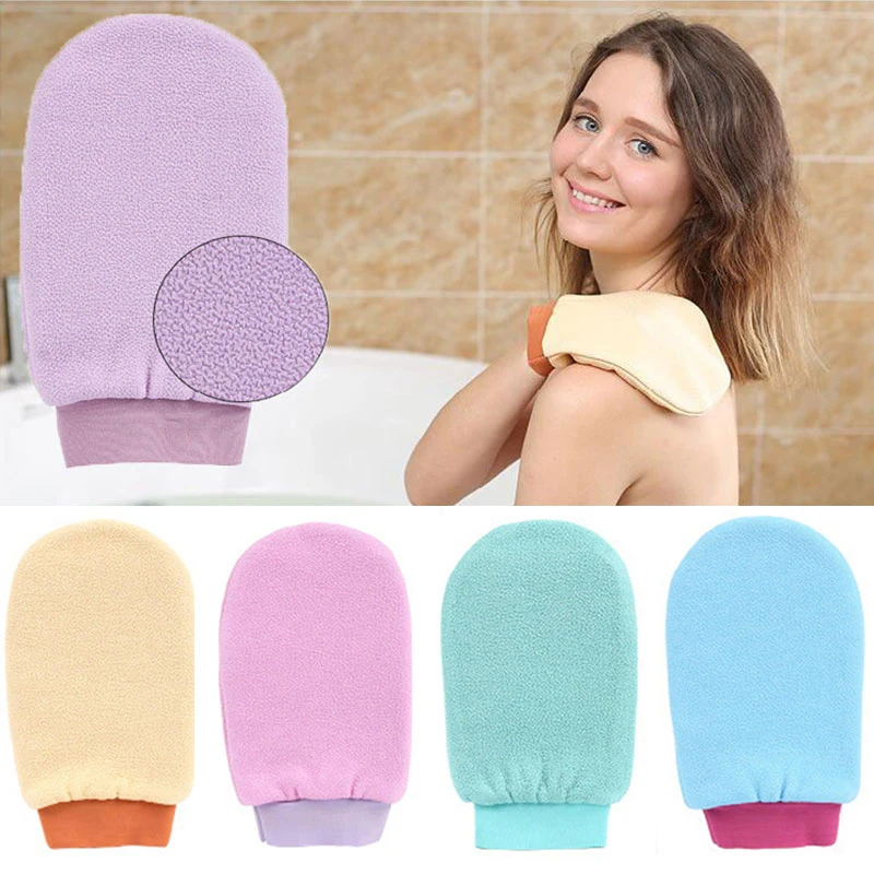 

Double-Sided Towel Korean Exfoliating Bath Washcloth Shower Spa Exfoliator Two-Sided Bath Glove Body Cleaning Tool