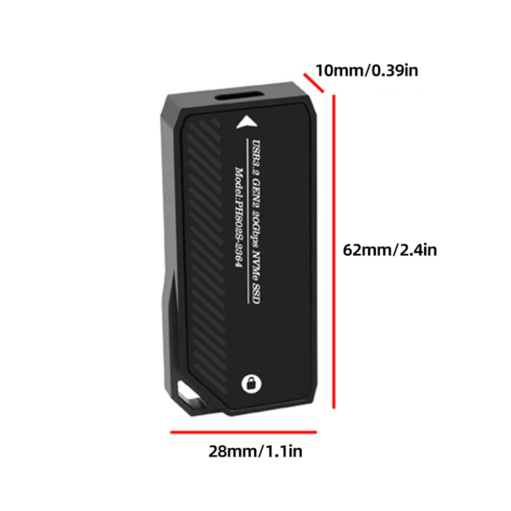 M.2 to C Ÿ  ϵ ũ ڽ  ī, NVME 20Gbps USB 3.2 Gen2 ,  SSD ̽ , M2 SSD 2280/42/60