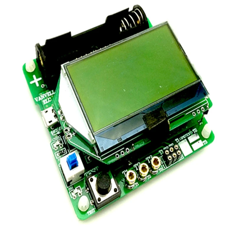MG328 Transistor Tester For ESR Meter Inductor-Capacitor Meter ESR DIY MG328 Multifunction With Test Line 4
