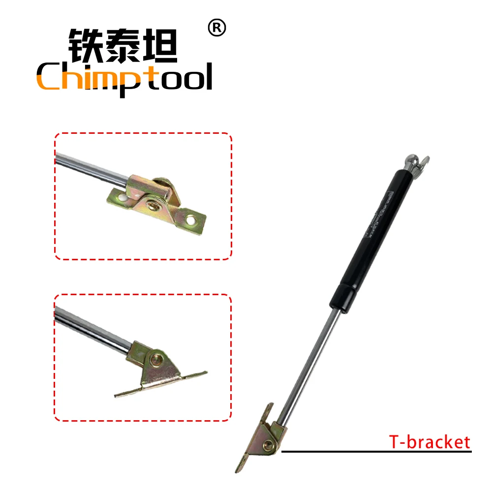 2pcs M8 Chimptool universal T-bracket joints dust boot valve cover lift support gas strut end accessories ball pin joint valve s