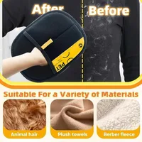 Animal hair glove Electrostatic gloves Two-way brush pet hair removal glove for cats dogs clothes furniture electrostatic 4