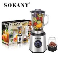 Houselin 2 in 1 Blender for fruits and spices, 3 Modes Control, Suitable for Kitchen, Ideal for Frozen Drinks, Sauces,600W 2