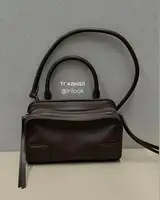 Sacs à main en cuir véritable pour femmes, nouvelle marque de luxe, sacs à bandoulière en cuir de vache de qualité supérieure, sacs à main décontractés carrés de Bowling, 2026 4