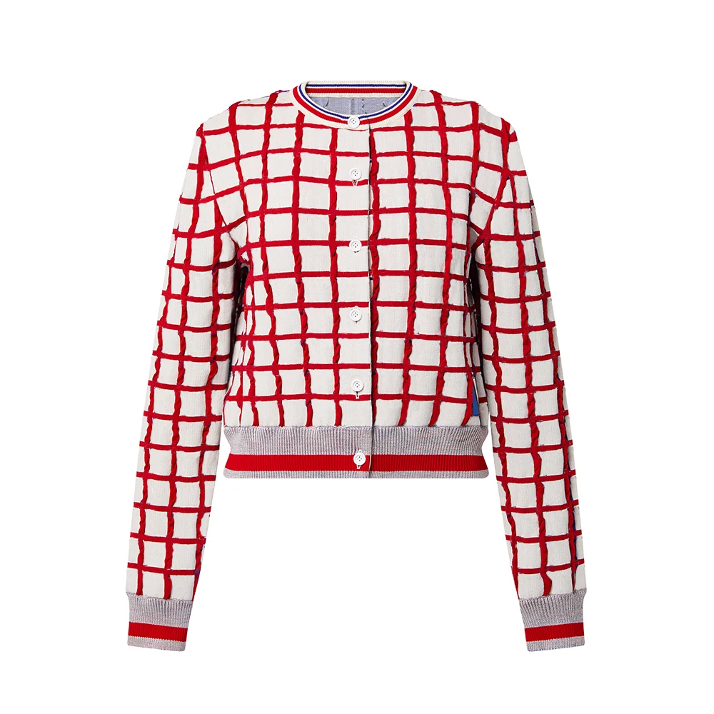 

WFMS MS Plaid Cardigan #wfms6667