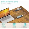 Small L Shaped Desk with Power Outlet Shelves, 40 Inch Reversible Corner Desk for Small Space Home 6