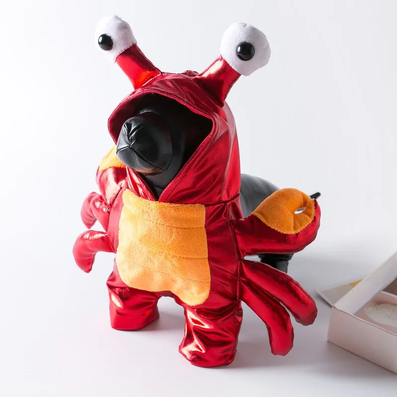 Déguisement Crabe Chic : Le Hit de l'Été pour Votre Petit Toutou - 2025 - Vêtement et accessoires pour chiens - Doglovedesign