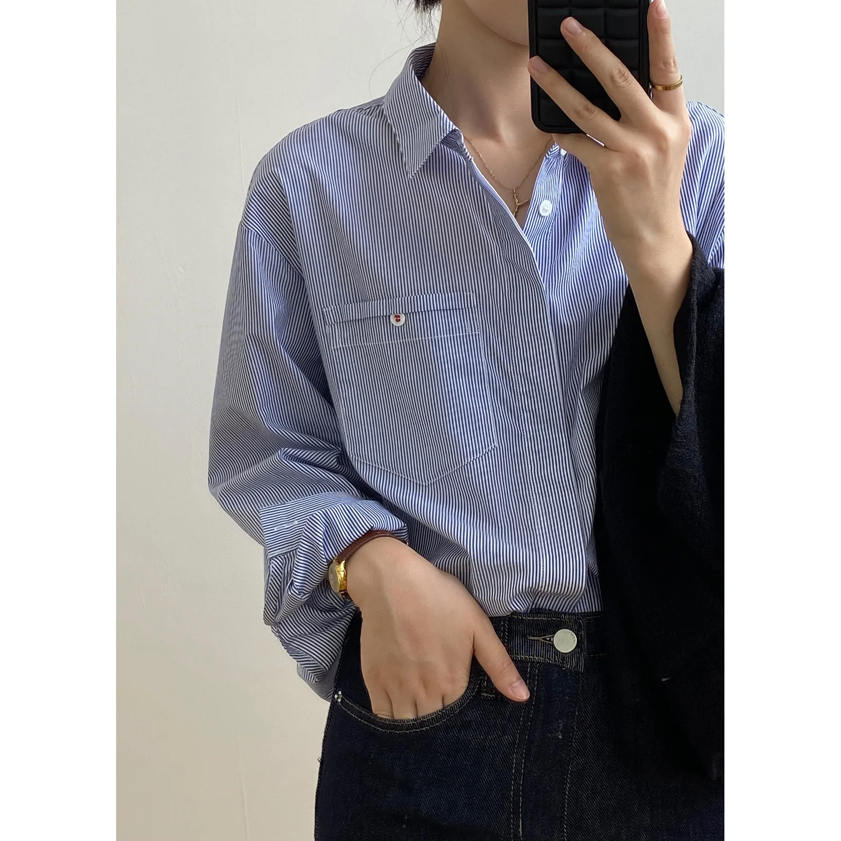 

2023 striped blouse