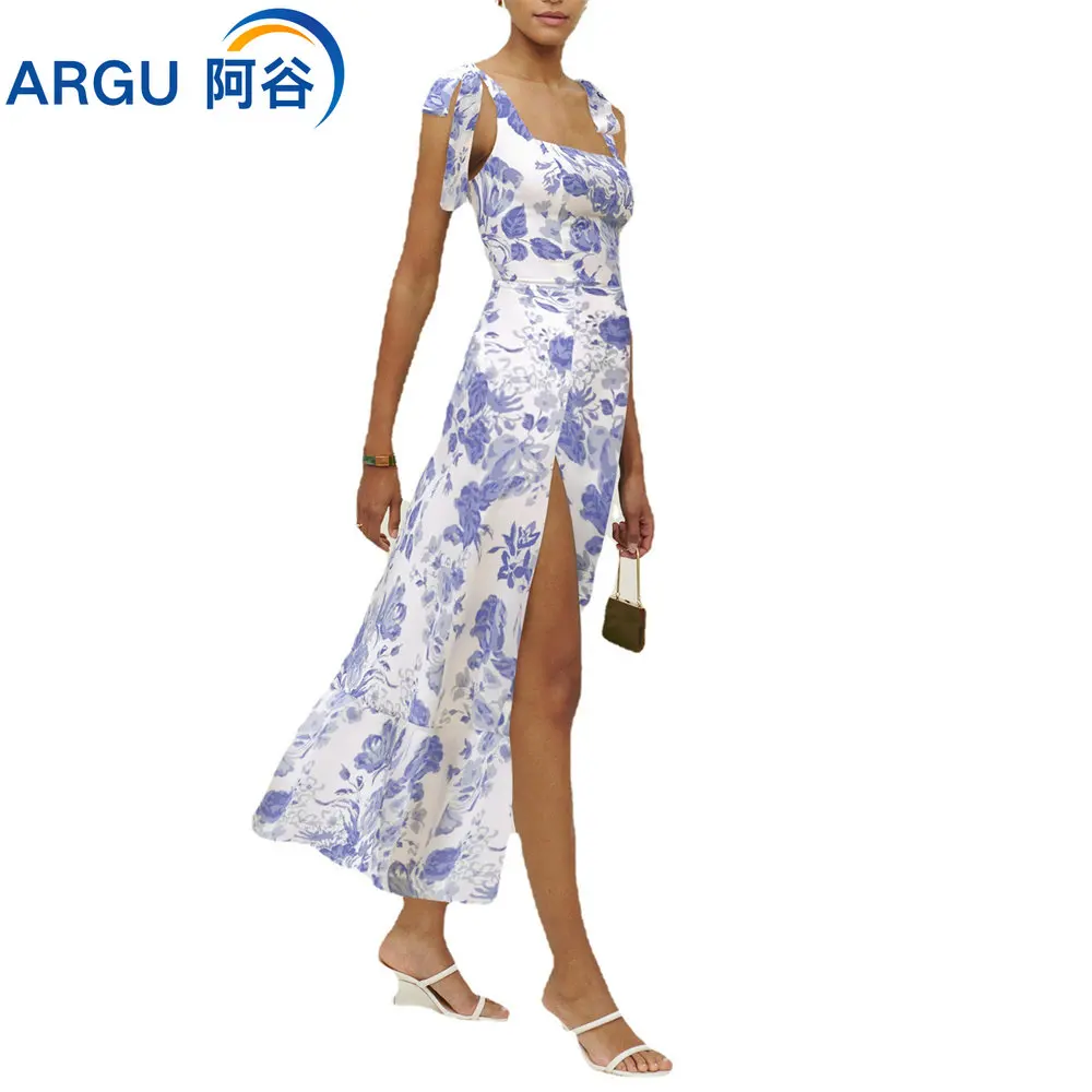 

2023 Spring Autumn Elegant Party Dress Women White Flt Flare Midi Dress Night Out Wedding Dress Female body womens clothing