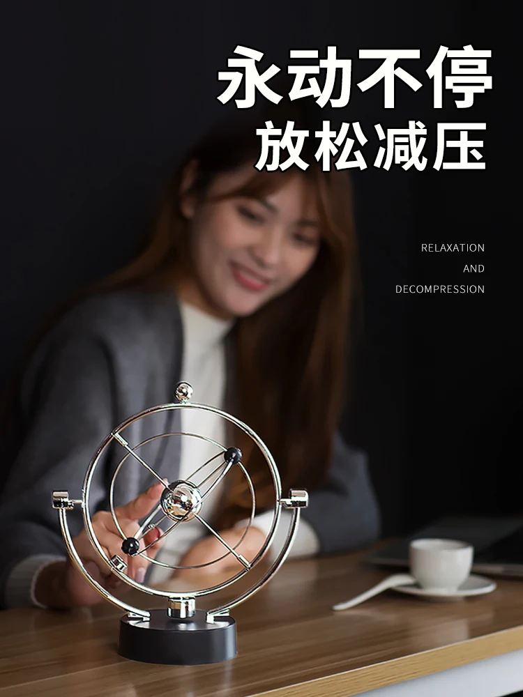 

Необычные подарки для мальчиков, необычные маленькие Креативные украшения, праздничные сувениры для мальчиков, подвеска в виде рабочей модели Ньютона