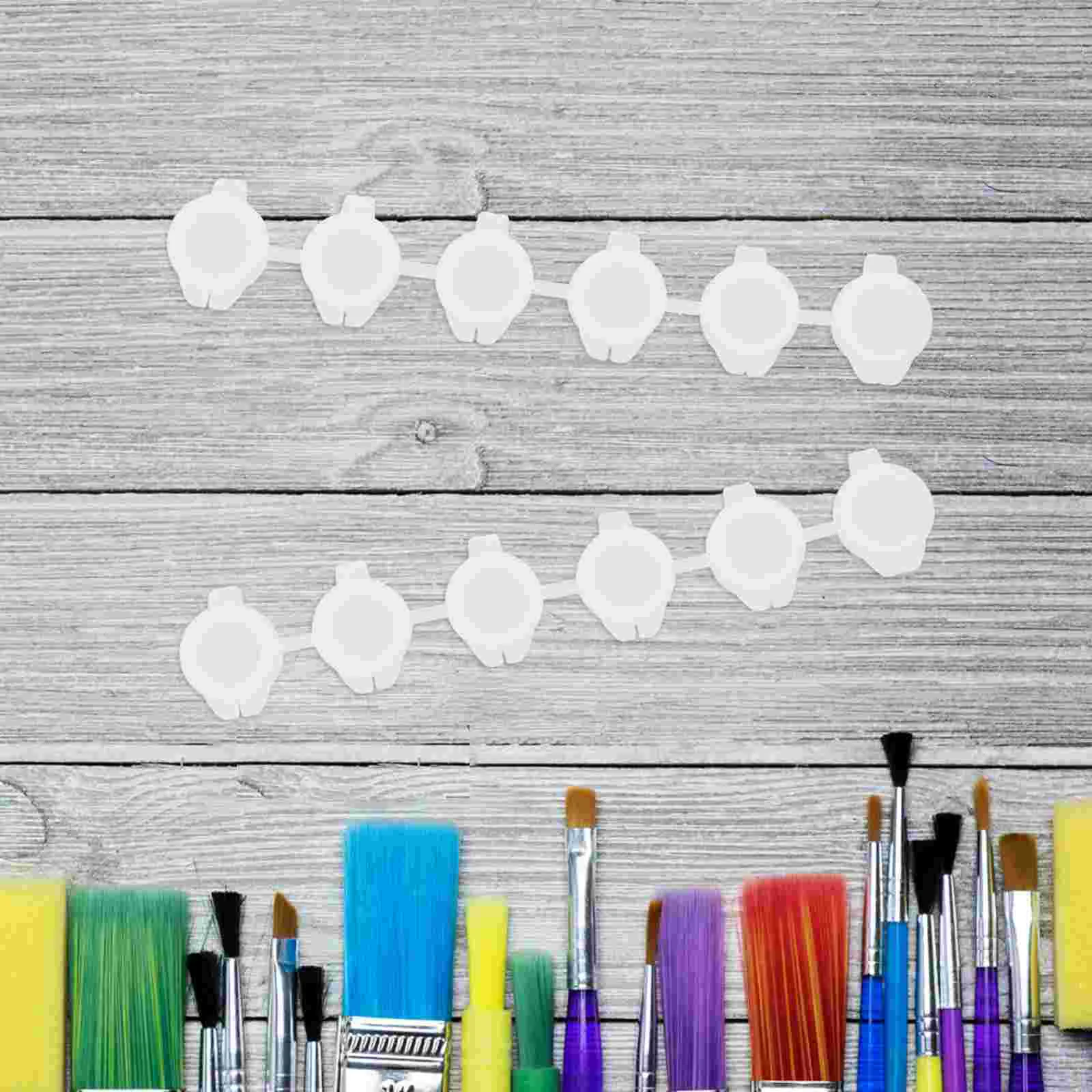 30 Pcs Empty Paint Pot Cup Pots Box Canning Supplies Watercolor Container Mini Strip Cups Storage Containers Painting Tool