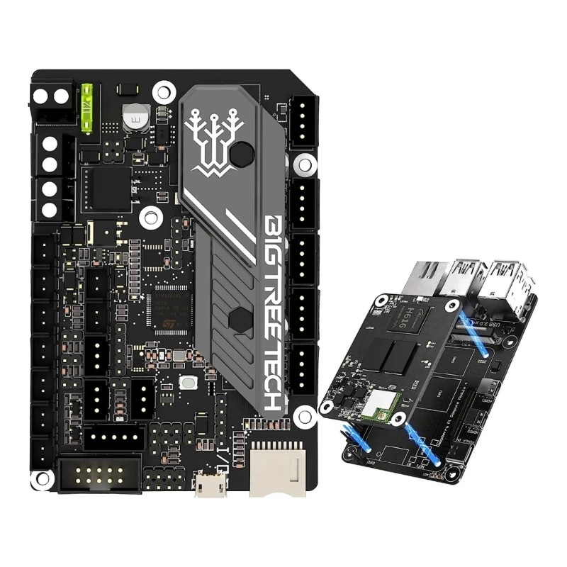

Upgraded SKR Mini .0+ CB1 V2.2 Pi4B Adapter 3D Controller Runs Klipper for Ender3 3Pro Voron V0 3D Printer