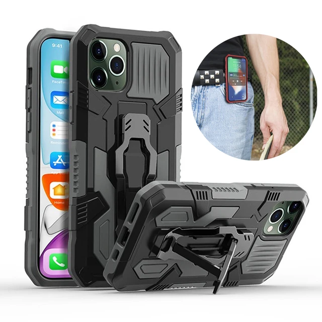 Holder Case For iPhone 13 Pro Cover For iPhone 13 Pro Capas Bumper Magnetic  Armor Case For iPhone 6 7 8 11 12 13 Pro Max Fundas - AliExpress