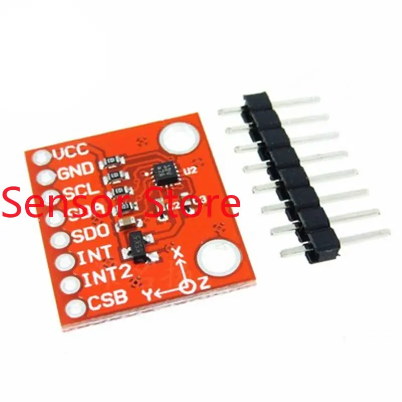 

5PCS BMA-220/222/250/280 Three-axis Gravity Sensor Acceleration Module