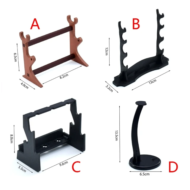 Kardállvány Kézzel Készített Kard -Kijelző Tartó Akasztó Kijelző Wakizashi Állvány Dekorok - Image 5
