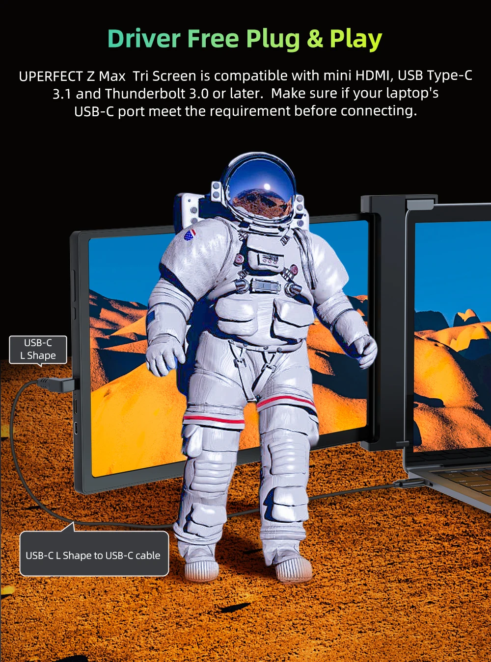 UStation Z 14 Ʈ  Ʈ ޴  FHD 1080P IPS  ũ ͽٴ (ű ĵ ) Mac Windows Linux ġ PS4/5 ȣȯ 