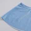 Mini Sexy Women Skirt Blue White Hot Short Summer Fashion Lady Party Club 4