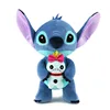 20cm Anime Lilo & Stitch Couple Models Cartoon Stuffed Plush Dolls Anime Plush Baby Toys Pendant Toys Kawaii Kids Birthday Gift 4