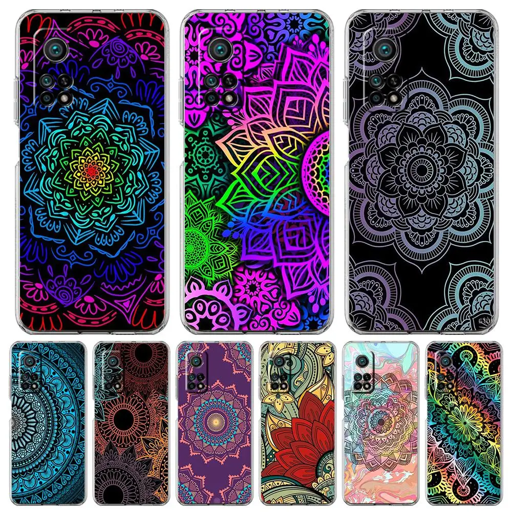 Mandala Transparent Soft Shell Phone Case