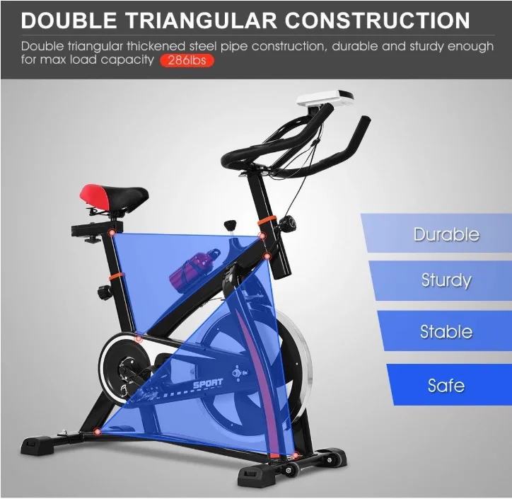 Home Gym Equipment Fitness Bicycle Home Commercial Spinning Indoor Sport Equipment Fit Exercise Bike Gym