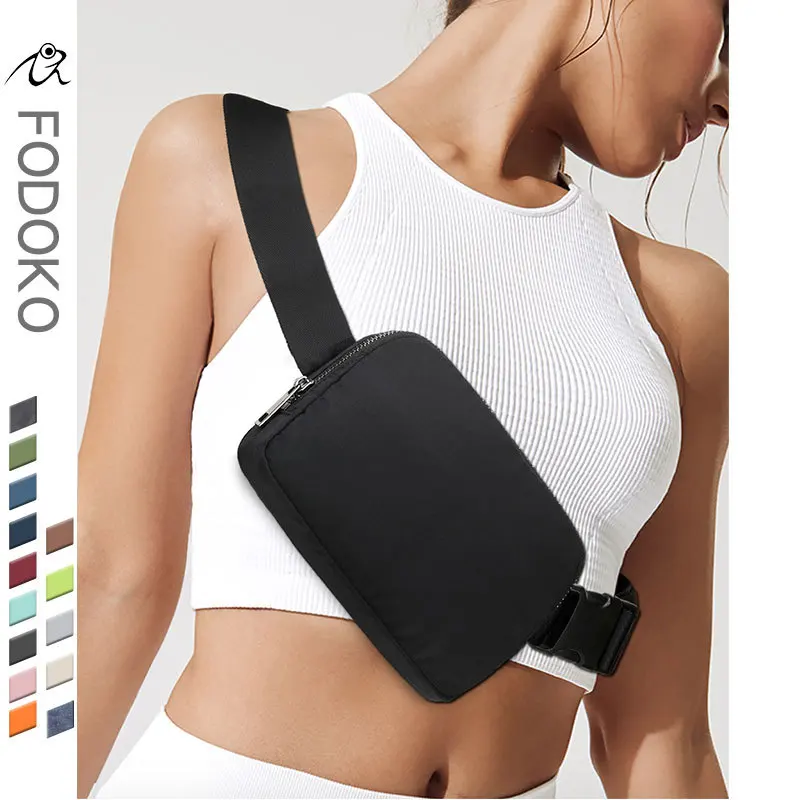 

Nylon Waist Packs Outdoor Sports Chest Bags Waterproof Running Waist Bag Men Women Crossbody Bags Mobile Phone Bag Wallet