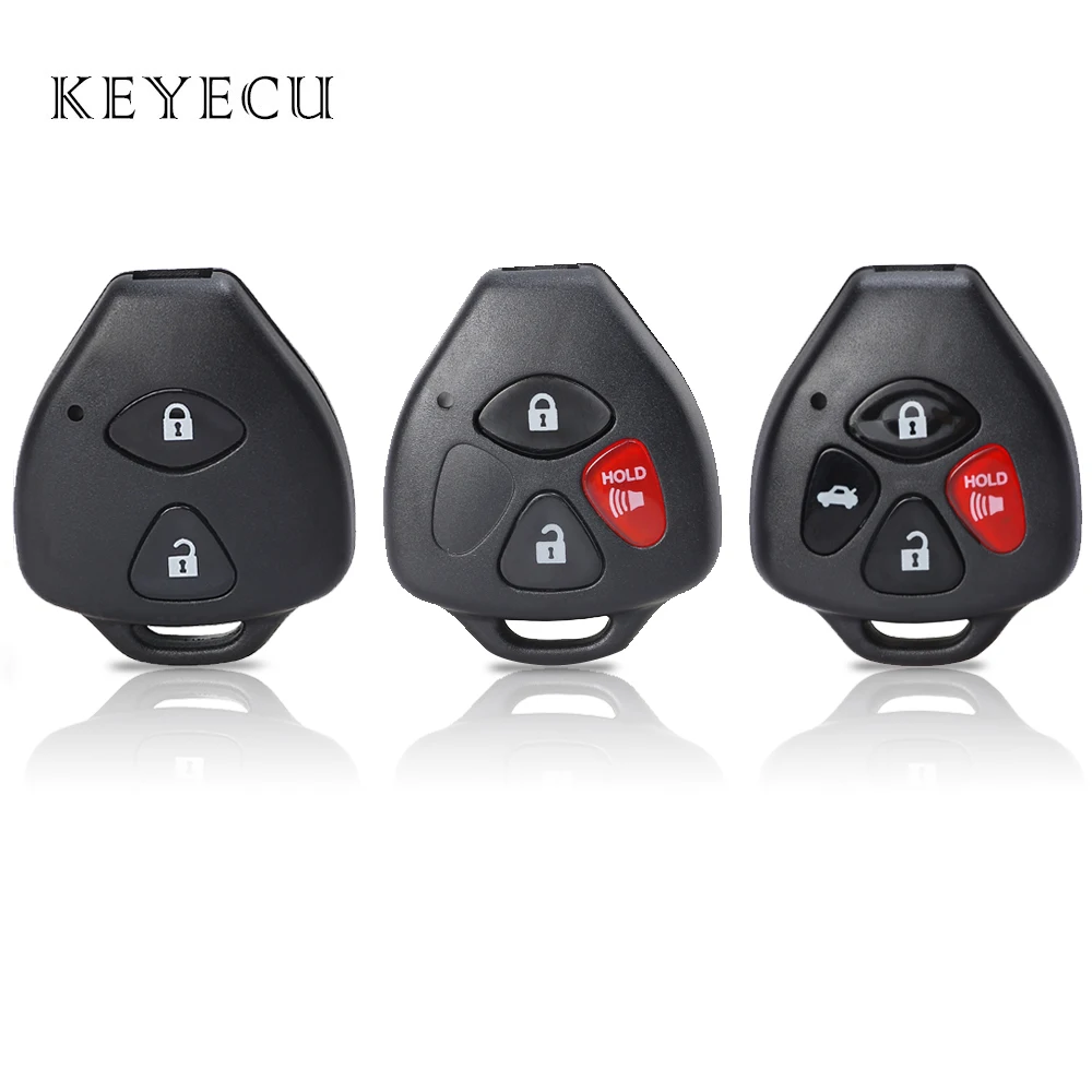 

Детали для замены корпуса без ключа для Toyota Corolla Camry Reiz RAV4 Crown Avalon Venza