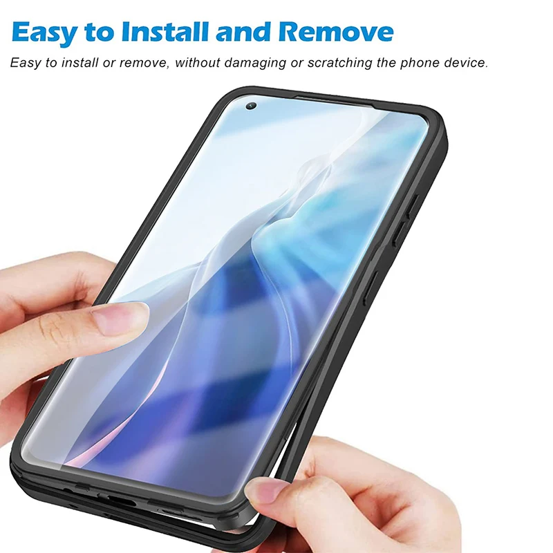 Luxury 360° Double Sided Full Protection Transparent Phone Case