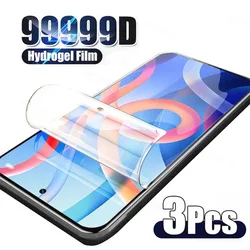 Premium 3 - Pack Hydrogel Film Screen Protector Set for Hydrogel Film (For Doogee S41 Pro)