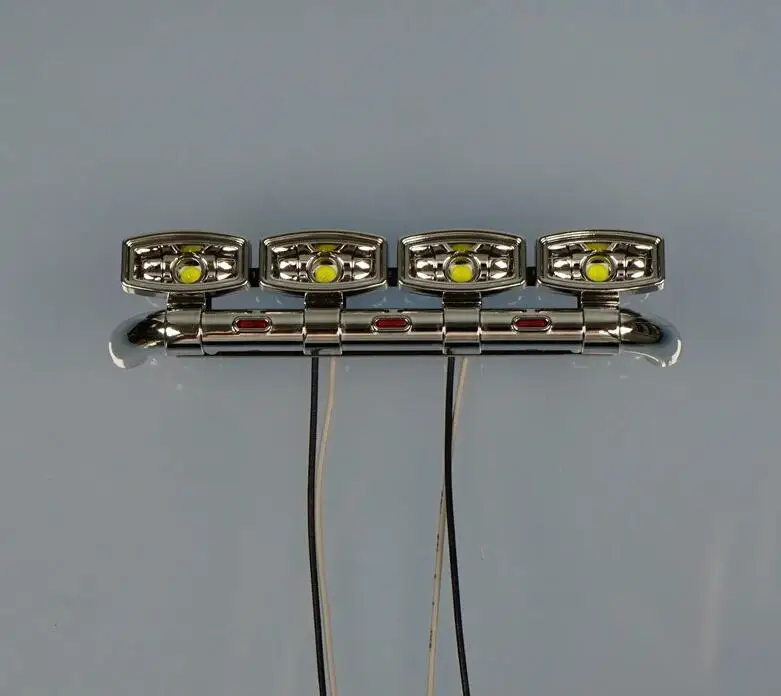 LED-Dachstrahler-Leiterplatten-Lichtplatine für Tamiya RC Truck Kipper SCANIA 6x4 770S 56368 LESU DIY im Maßstab 1:14 – Detail 6