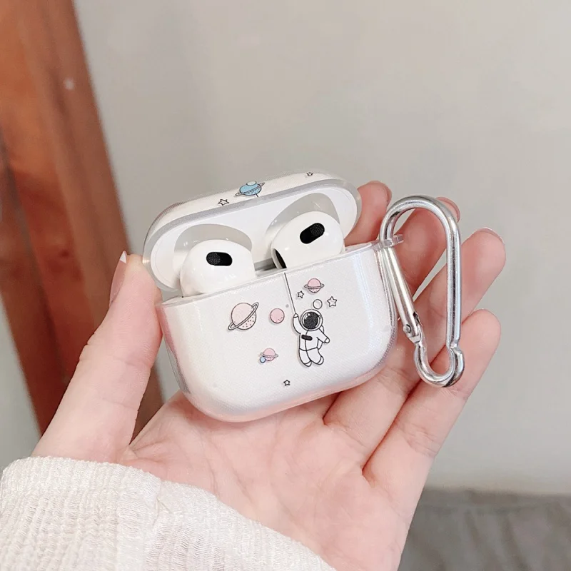 Protective Case Airpods Astronaut  Airpod 2 Cover Case Astronaut - Case 3  Pro 2 1 - Aliexpress