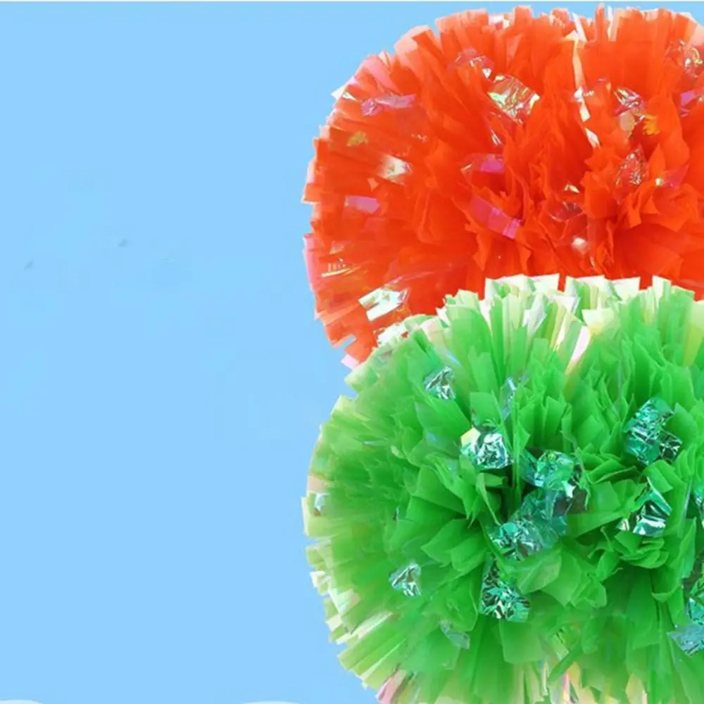 고품질 32*30cm 게임 폼폼 9가지 색상 치어리딩 응원용 댄스 스포츠 치어리딩에 적용