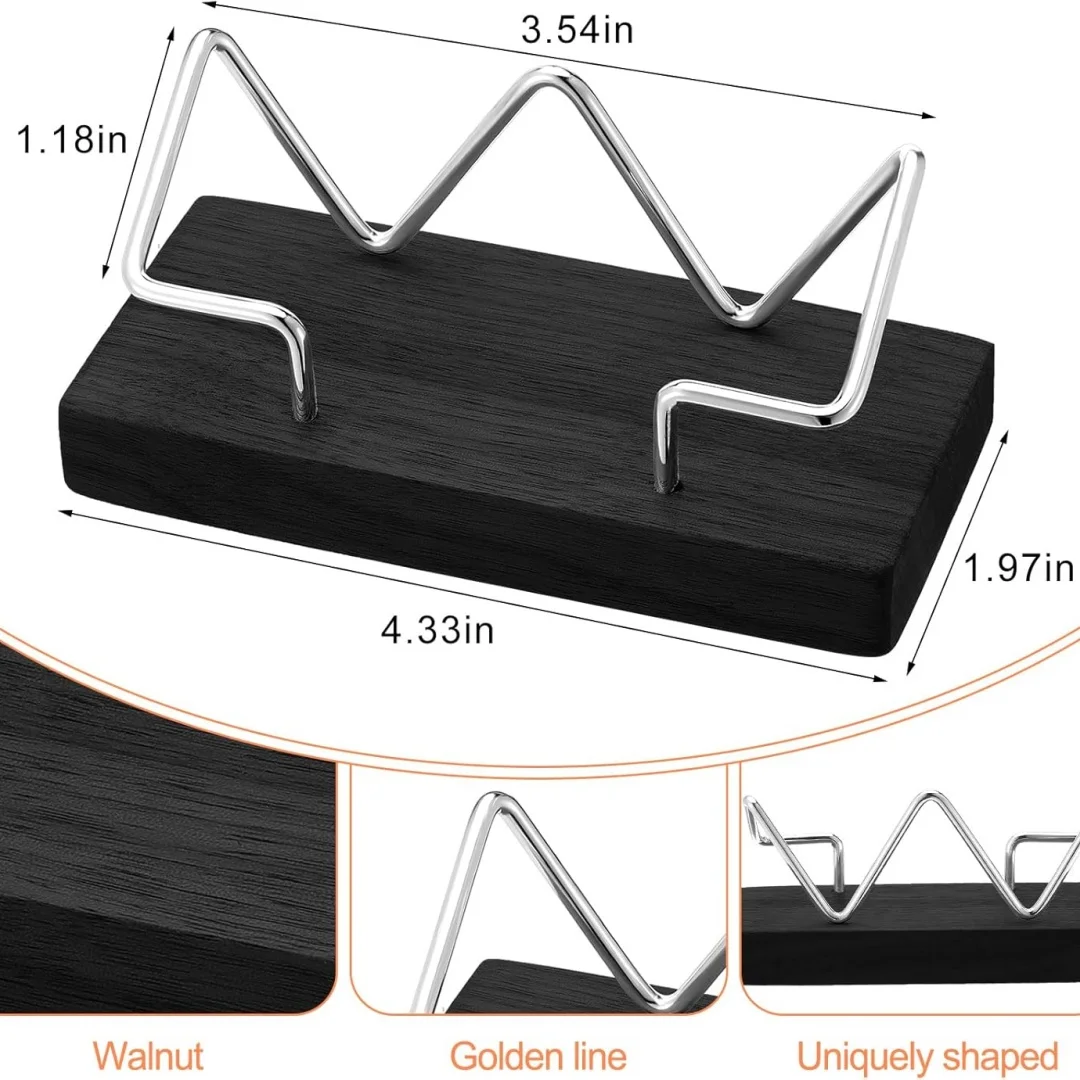 Wooden Card Holder Stand 2
