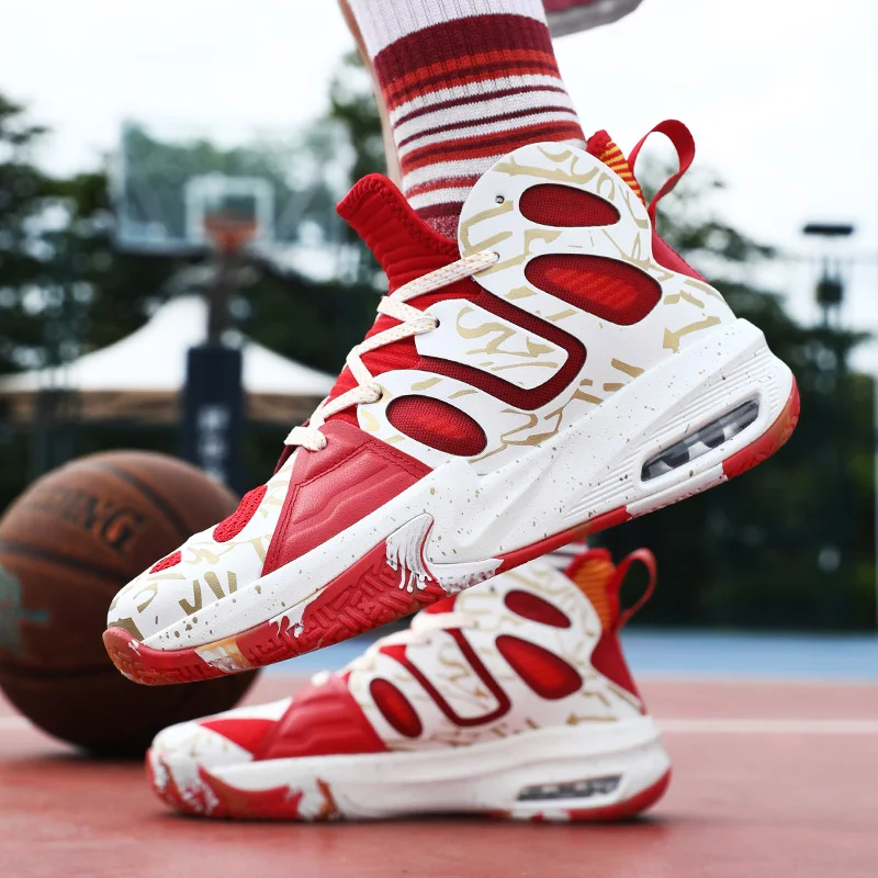 Zapatillas de baloncesto con cojín de aire de alta calidad, botas