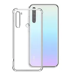 Airbag Shockproof Clear TPU Silicone Phone Case with Enhanced Protection - Redmi Note 8 2021 (FSKS)