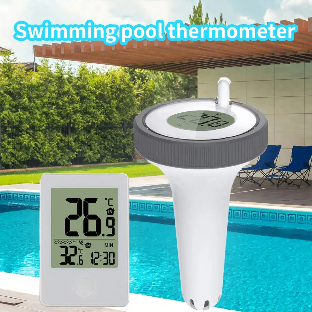 

Digital Swimming Pool Thermometer Floating Outdoor Floating Thermometers Used For Swimming Pool Bathrooms Aquarium