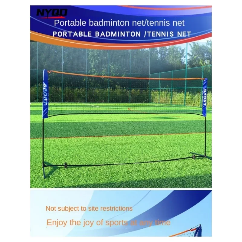 Juego Exterior Familiar Red De Bádminton Display4top - 3M/4M/5M, Altura Ajustable, Para Voleibol, Tenis, Pickleball Kit Red Portable Fácil Montar