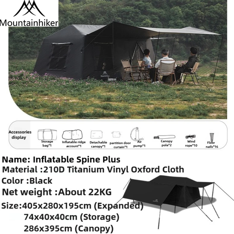 GOPEAK MOUNTAINHIKER Outdoor Large 5/8 Person Plus Tents 4