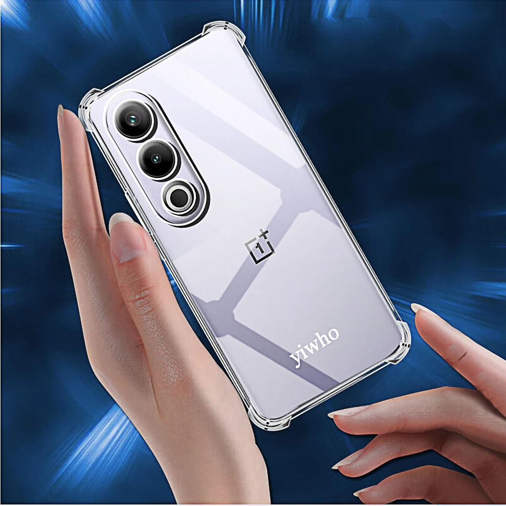 Shockproof Transparent Clear Soft TPU Back Protective Phone Case