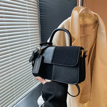 Shoulder Bag for Women Adjustable Strap Top Handle Purse PU Leather Trendy Handbag Satchel Purse Work Travel Bag 4