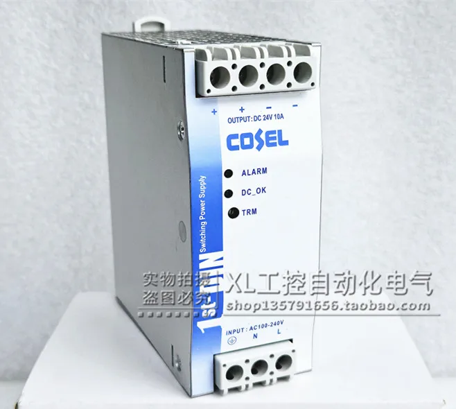 

Оригинальный блок питания для переключателя рельсовой мощности COSEL/дорожный блок питания KHNA240F-24 Φ.