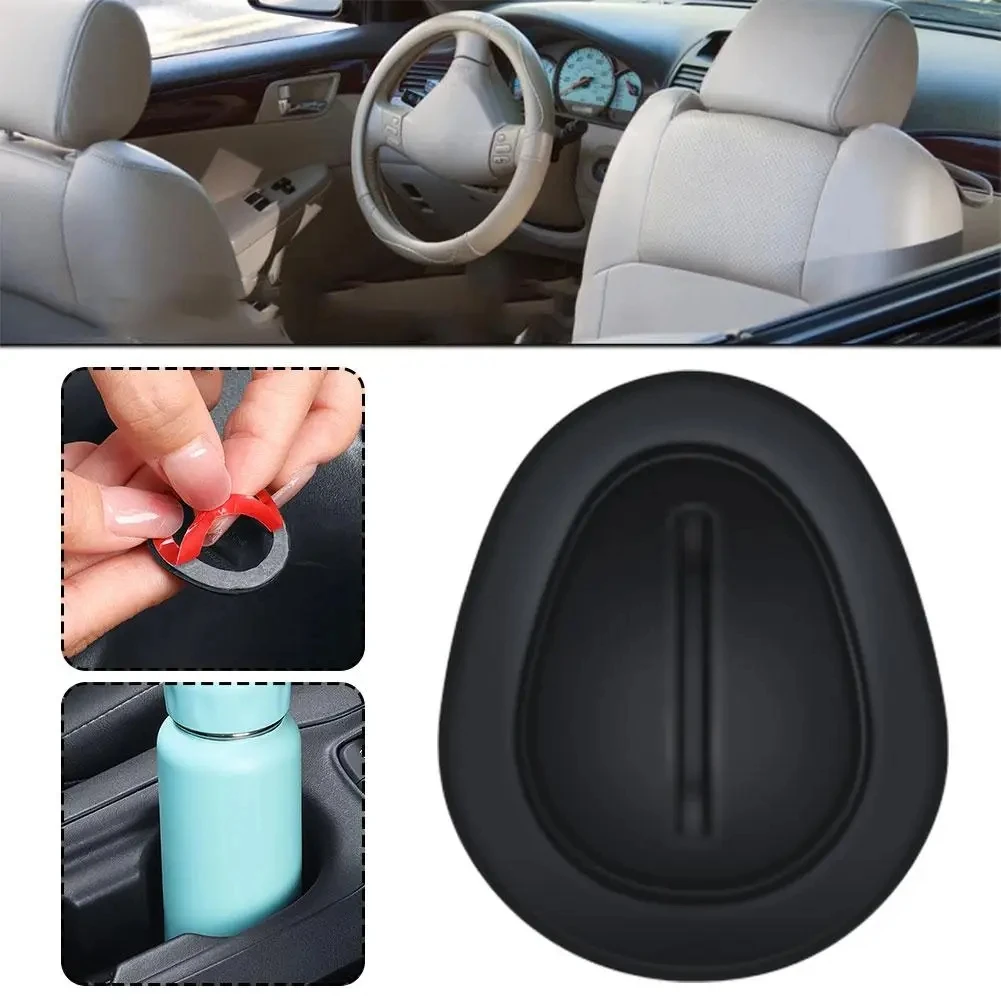 6pcs Car Cup Holder Stabilizer: Silicone Cup Holder Insert For Car