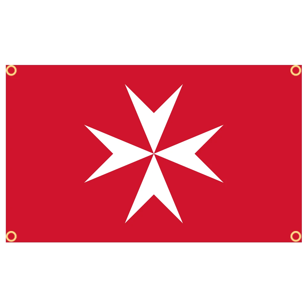 60×90 90x150 120×180CM Malta Maltese Emblem Flag Polyester Printed Banner Tapestry For Decor