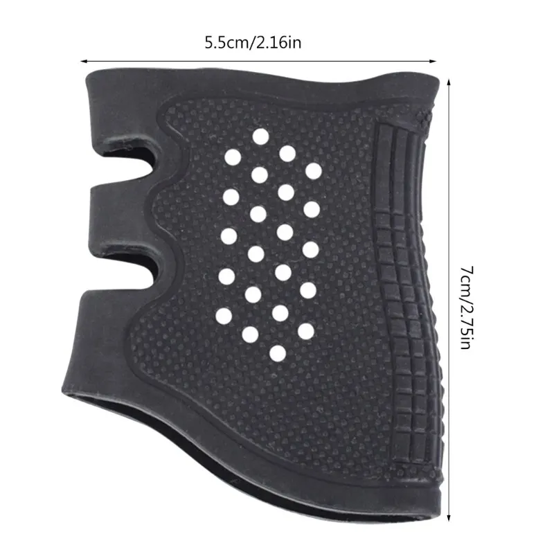 Rubber Grips for Revolver Pistol Paintball Airgun Hunting