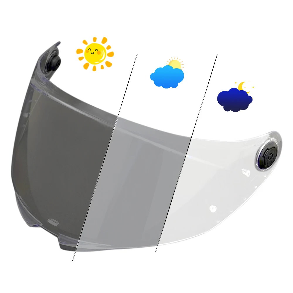 MT Thunder 4 SV ��� �� ��� hromic ���� Photochromic Visor Uv Protection Casco Moto Visera Sunshield