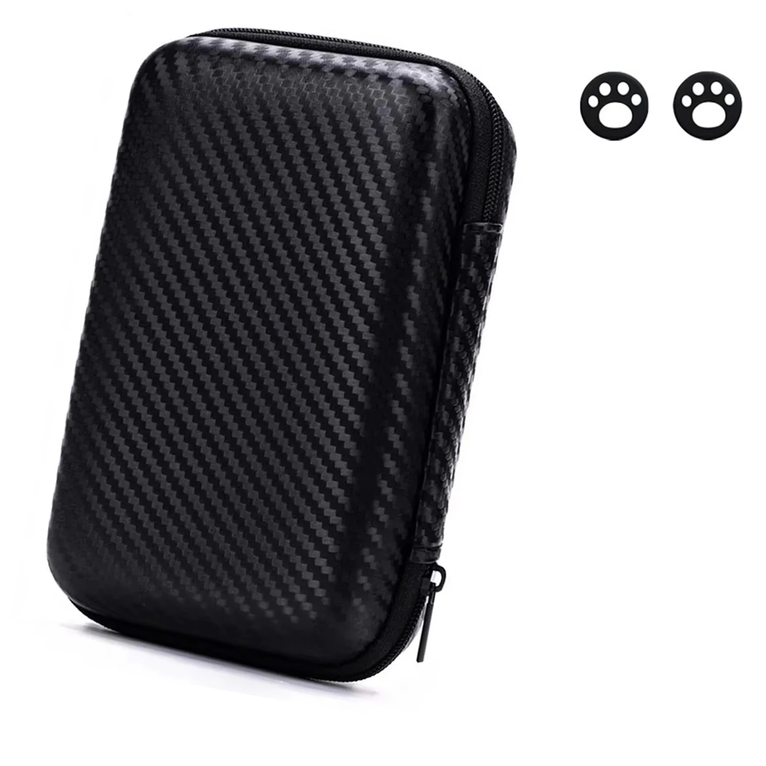 Deluxe 5-in-1 Game Console Travel Storage Set with Protective Case, Accessories, and Keycap