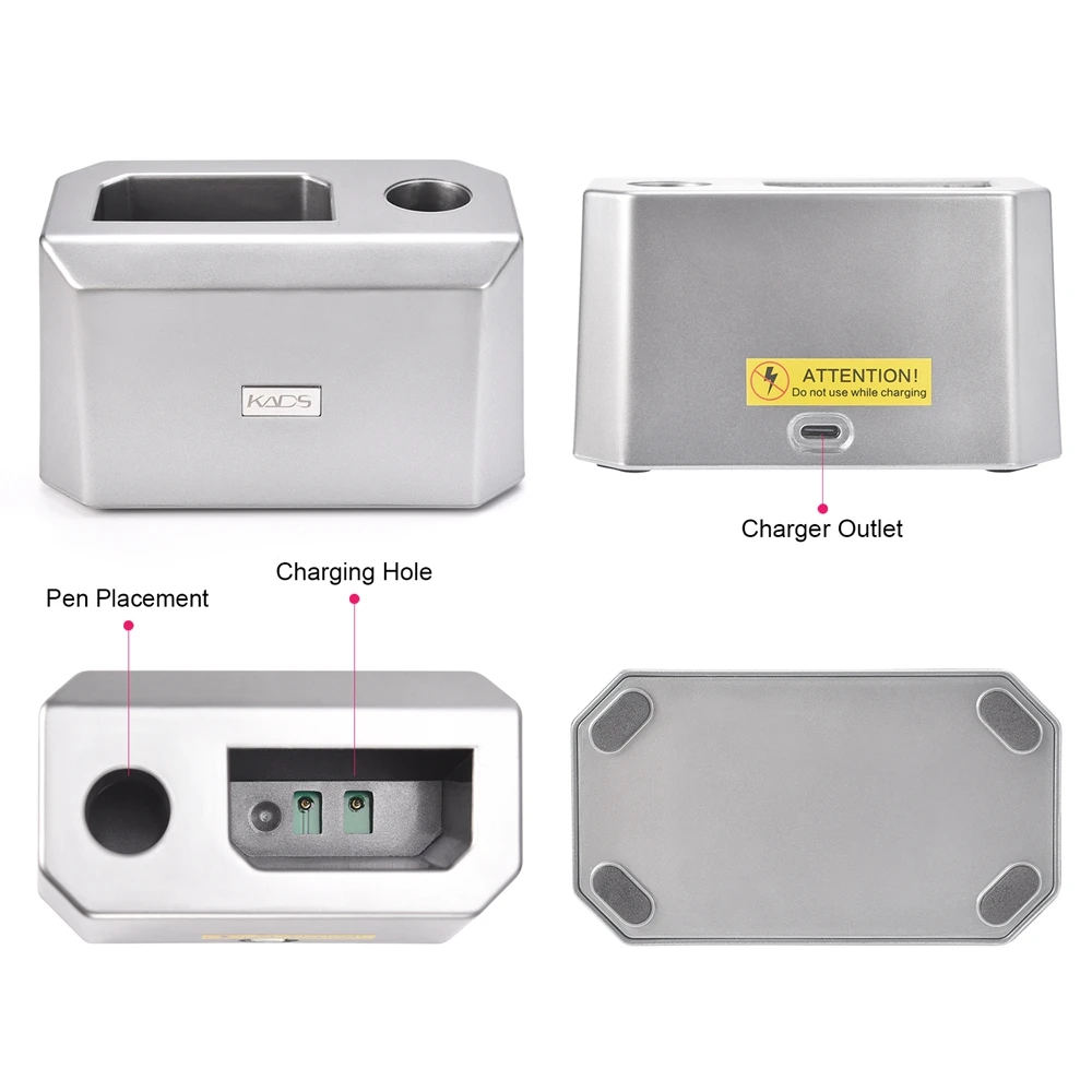 KADS 35000RPM Nail Drill Machine Rechargeable Portable Electric Nail File Nails Sander For Acrylic Gel Polish Manicure Machine 5