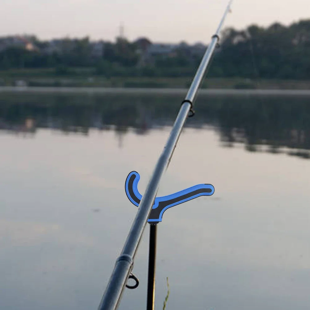 Feeder Rod Rest Head 3/8inch Thread Fishing Rod Pod Holder Bracket Head Pole Stand Holder Fishing Rod Holder Fishing Tackle Rack