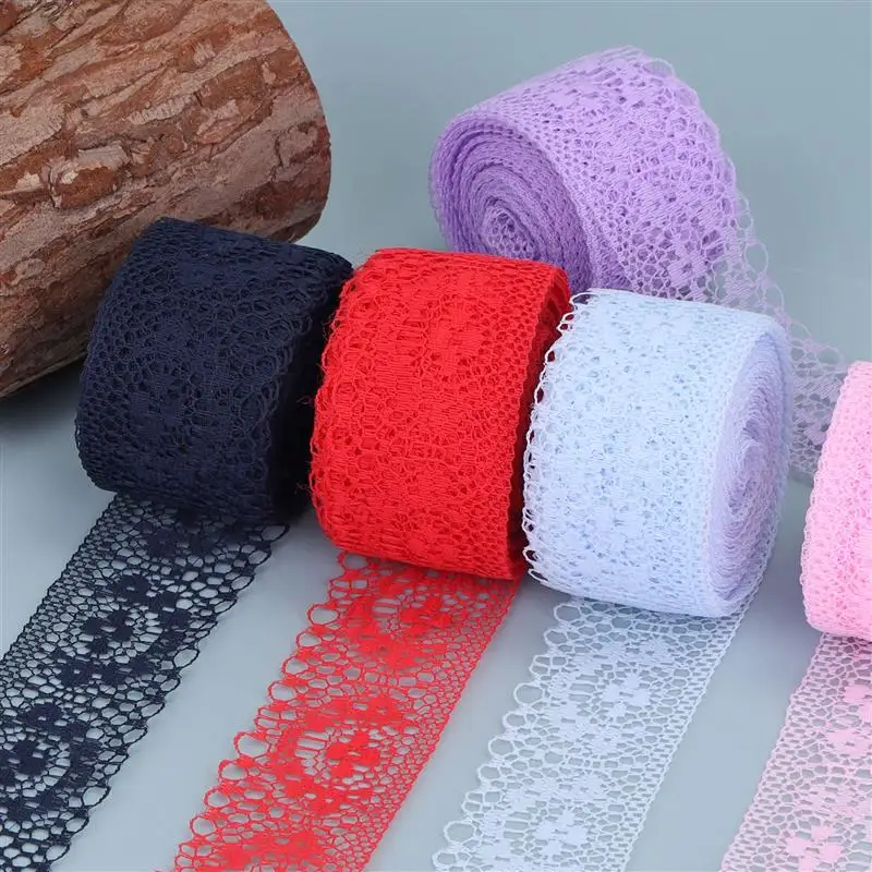 Ribbon Lace Trim Crafts Embroidered Lace Ribbon Sewing Supplies Ribbon Lace Lace Aliexpress
