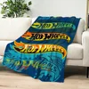H-Hot W-Wheels C-Cars skicomfort warm Soft Baby blanket suitable Home Lunch Blanket Suitable for Home Office Daily Use Cover 5