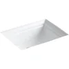 Memoirs Undercounter Lavatory, White, 5" To 6" Product Dimensions	17.31D x 8.63H 2